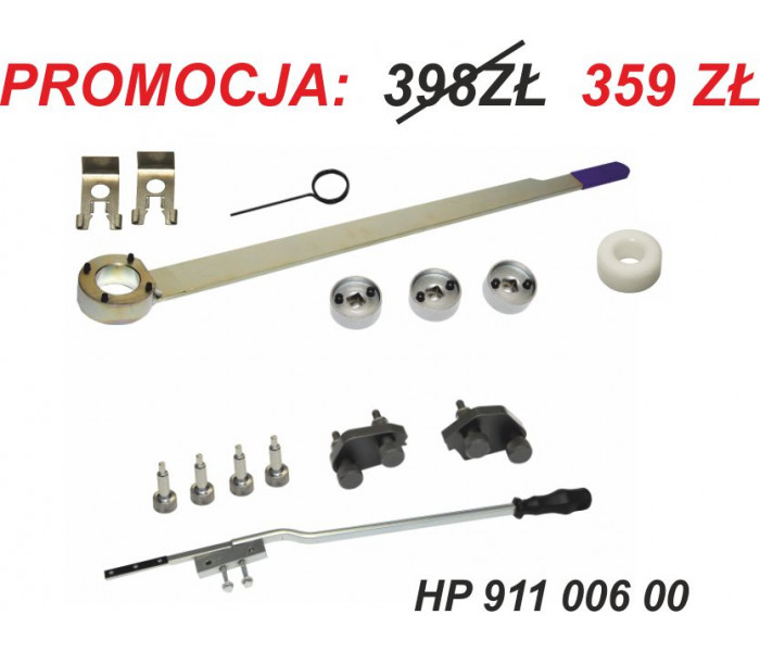 Art. 911 006 00 Blokady rozrządu VW 1.8 l 2.0 FSI/ TFSI - Pełny zestaw do wymiany rozrządu BENZYNA
